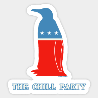 The Chill Party Sticker